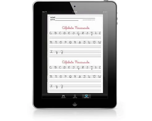 Bonus Alfabeto Cursivo